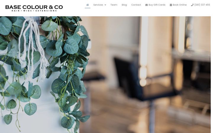 Screenshot of basecolourandco.ie