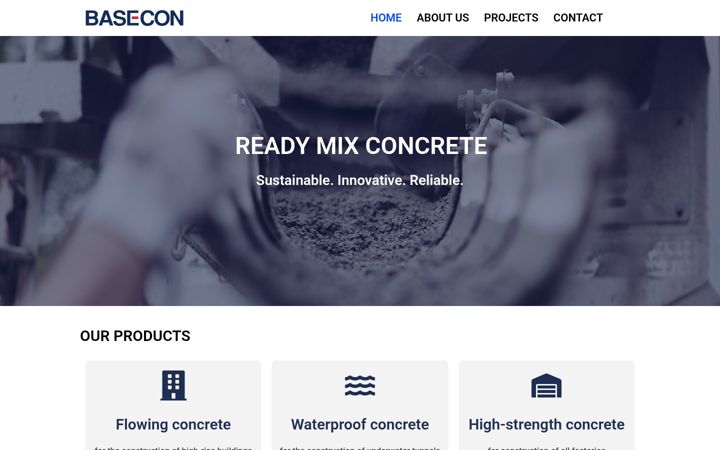 Screenshot of basecon.kr