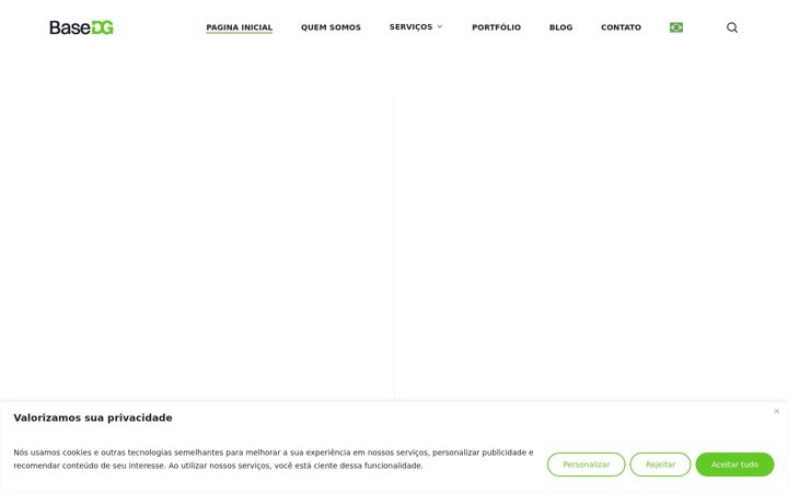 Screenshot of basedg.com.br