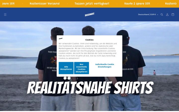 Screenshot of basedment.com