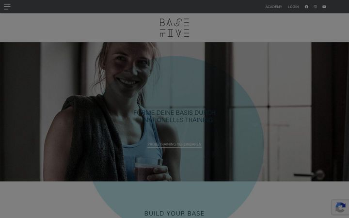 Екранна снимка на basefive.at