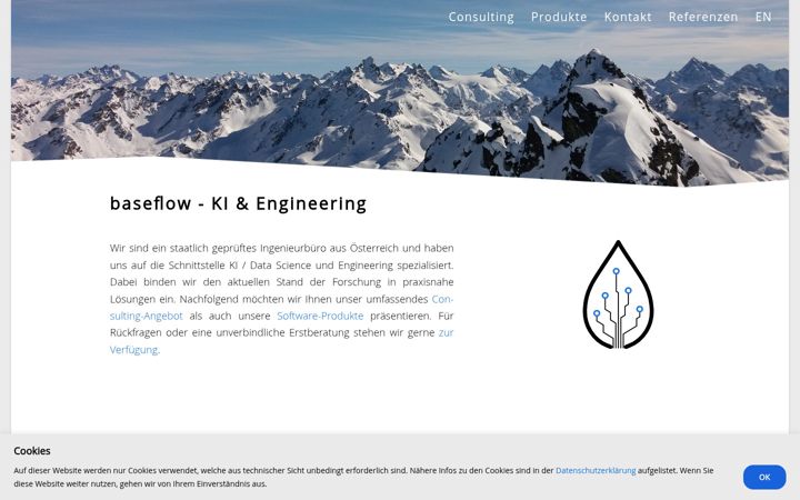 Screenshot of baseflow.ai