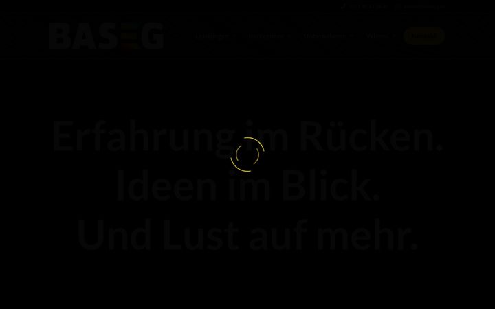 Screenshot of baseg.de