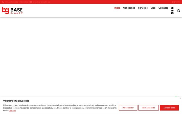 Screenshot of basegrupodw.com