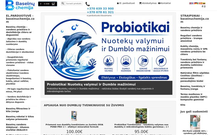 Screenshot of baseinuchemija.com