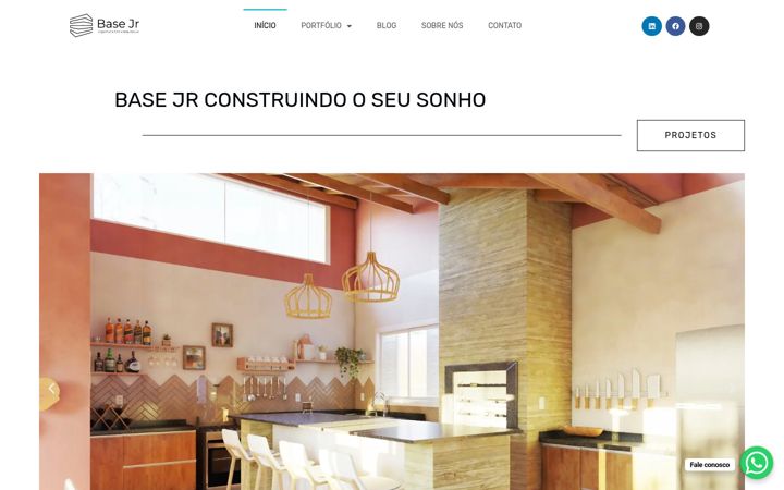 Screenshot of basejr.com.br