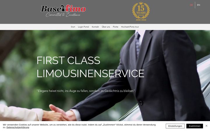 Screenshot of basellimo.ch