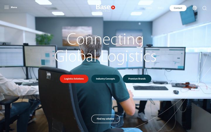 Screenshot of baselogisticsgroup.com