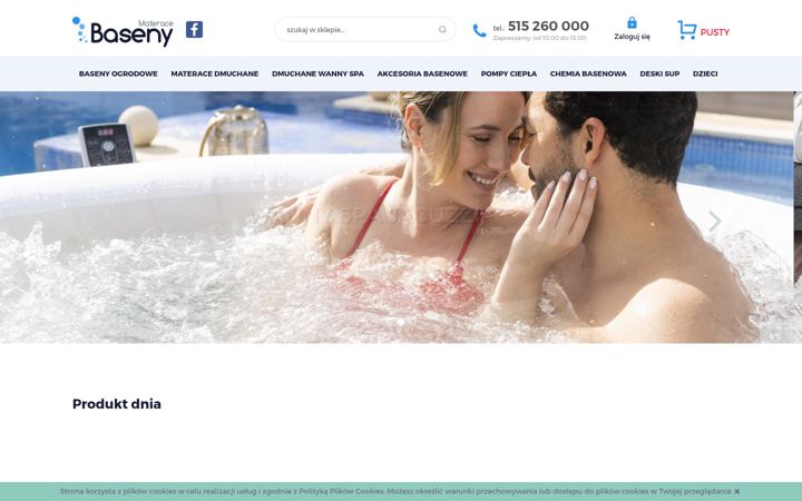 Screenshot of baseny-materace.pl