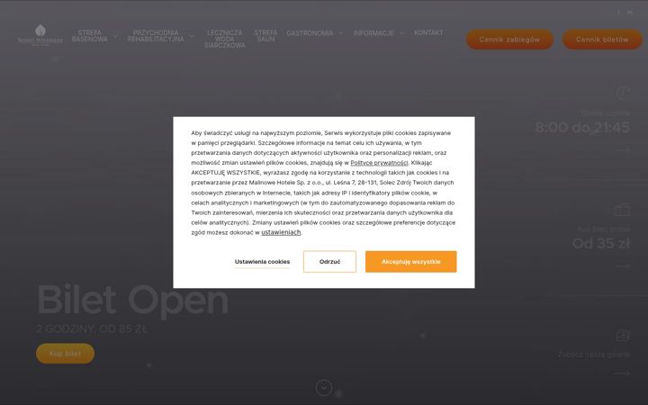 Screenshot von basenymineralne.pl