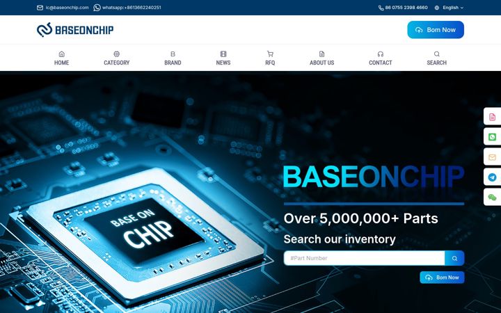 Screenshot of baseonchip.com