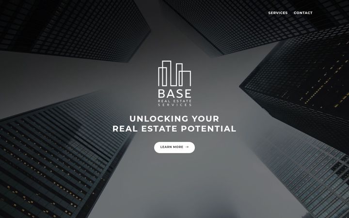 Screenshot of baserealestate.be
