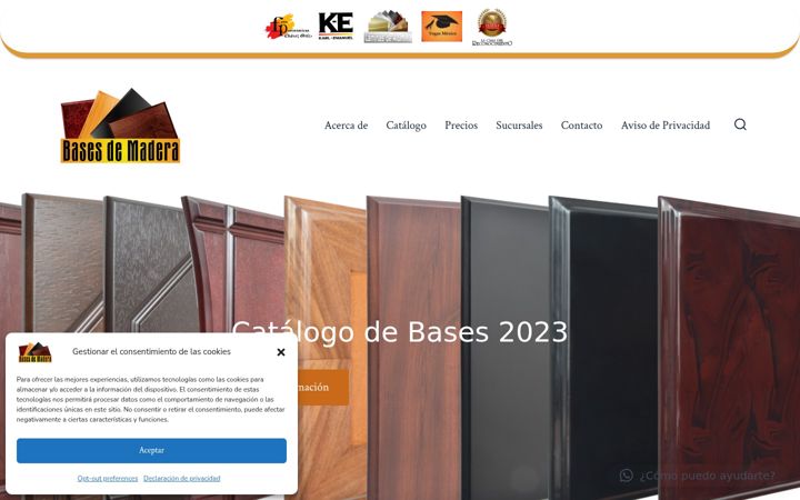 Screenshot of basesparareconocimientos.com