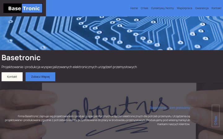 Screenshot von basetronic.pl