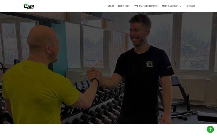 Screenshot of bash-athletics.at