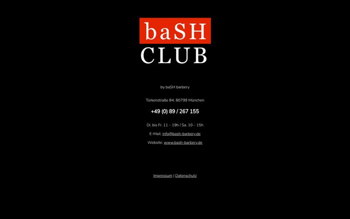 Screenshot of bash-barbery.de