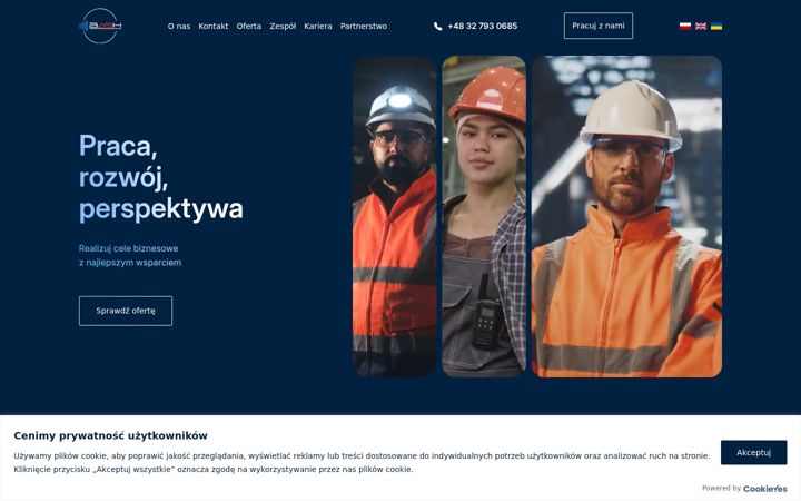Screenshot von bash-group.pl