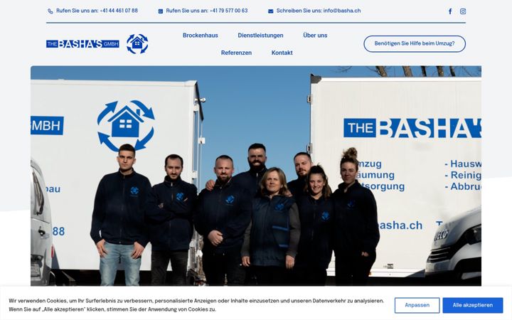 Screenshot of basha.ch
