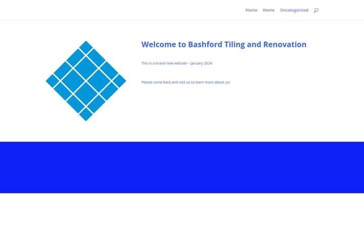 Screenshot of bashfordtiling.co.uk