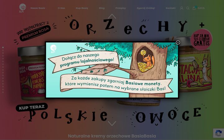 Screenshot of basiabasia.pl