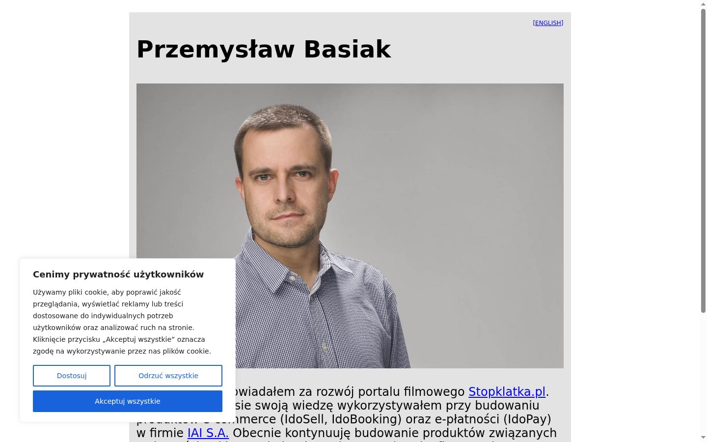 Screenshot van de toestemmingsbanner zoals getoond vóór enige interactie