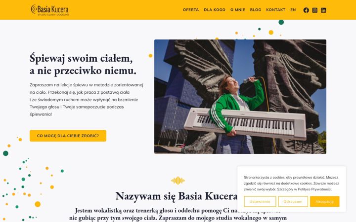 Screenshot von basiakucera.pl