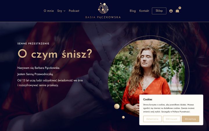 Screenshot of basiapaczkowska.pl