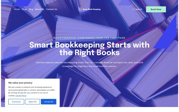 Screenshot του basicbookkeeping.org