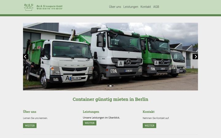 Screenshot of basicontainer-berlin.de
