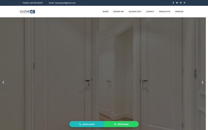 Screenshot of basicplast.ro