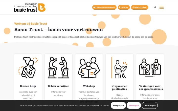 Screenshot of basictrust.com