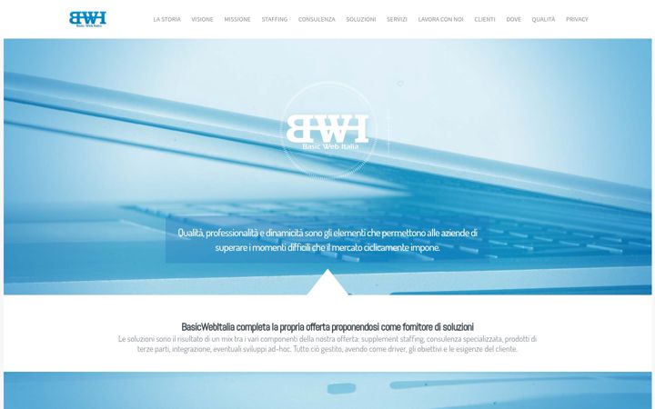 Screenshot of basicwebitalia.it