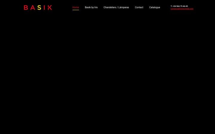 Screenshot of basikbyiris.com