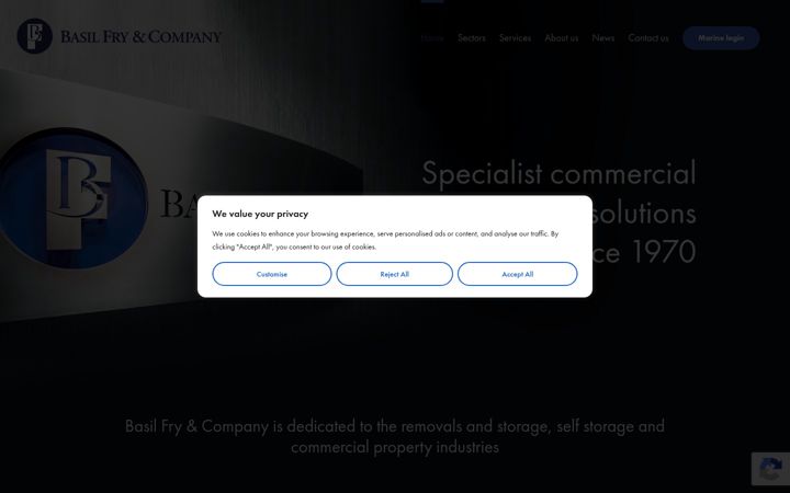 Screenshot ta' basilfry.co.uk