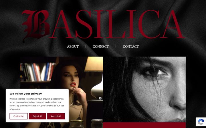 Screenshot of basilica-politarides.com