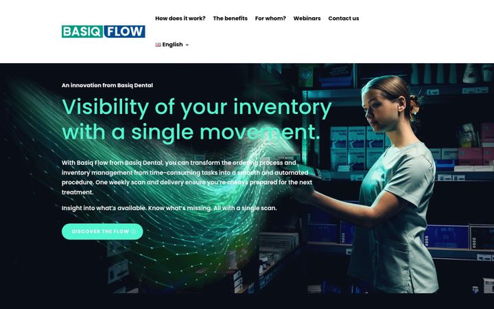 Screenshot of basiqflow.com