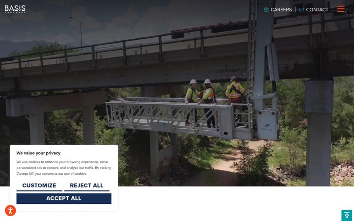 Screenshot of basisp.com