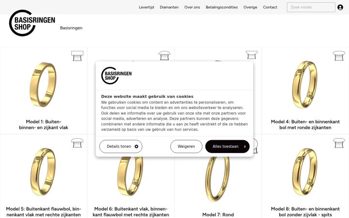 Screenshot of basisringenshop.nl