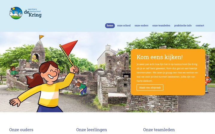 Zrzut ekranu basisschooldekring.nl