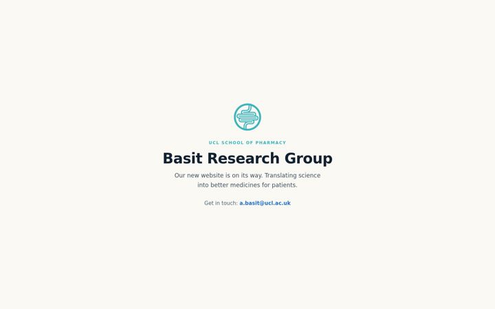 Screenshot of basitresearchgroup.org