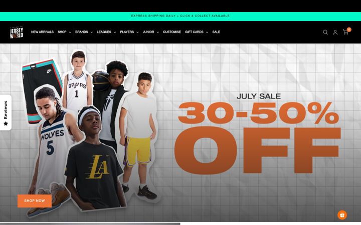 Zrzut ekranu basketballjerseyworld.com