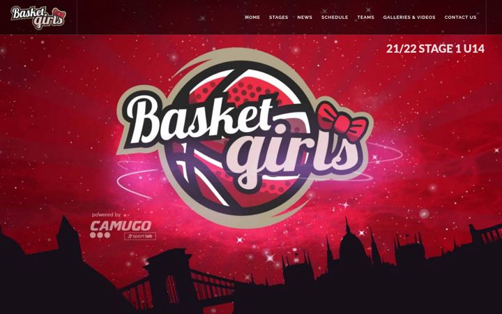 Screenshot of basketgirls.com