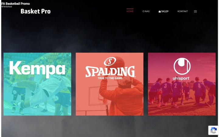 Screenshot of basketpro.pl