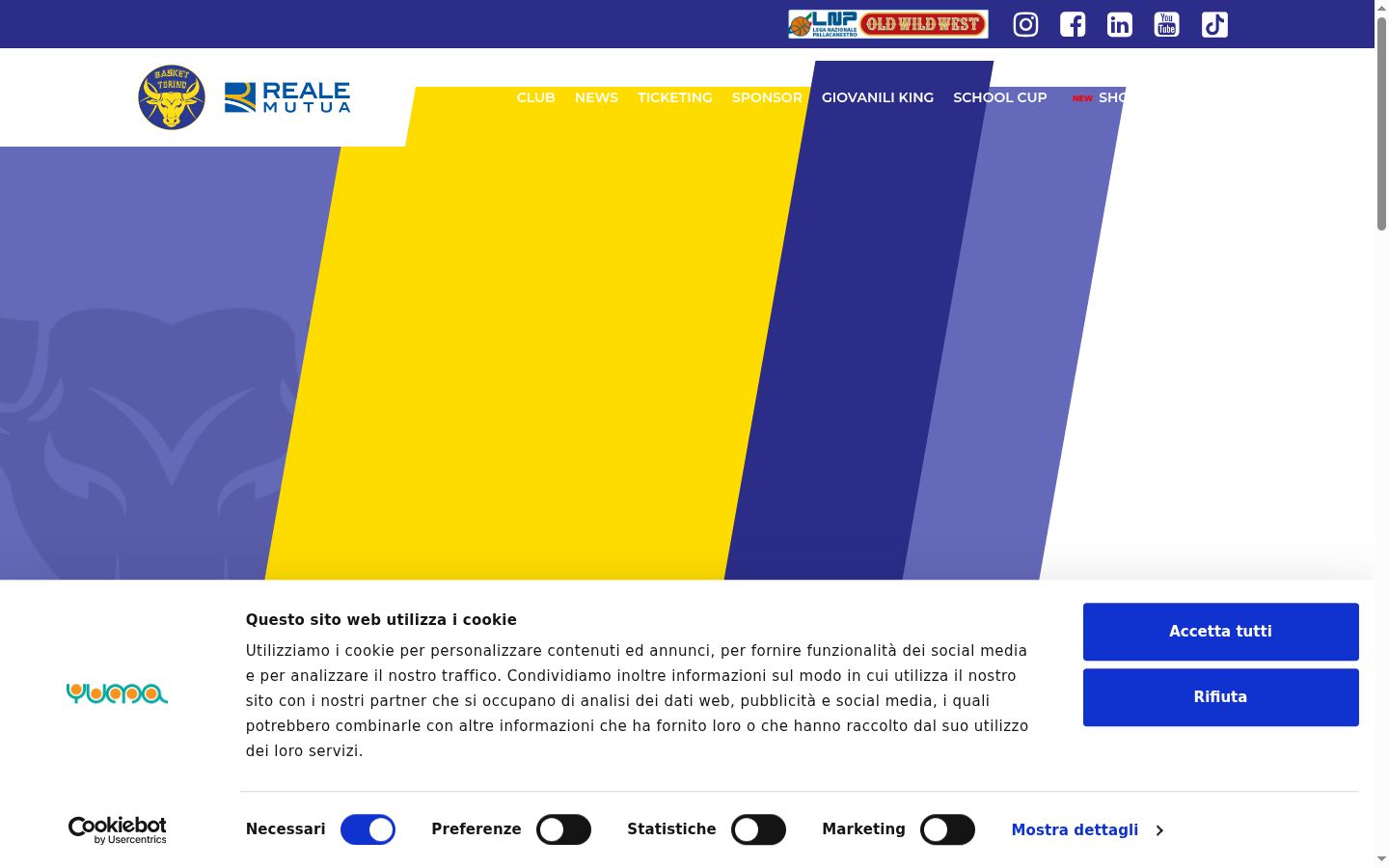 Screenshot tal-banner tal-kunsens muri qabel kwalunkwe interazzjoni