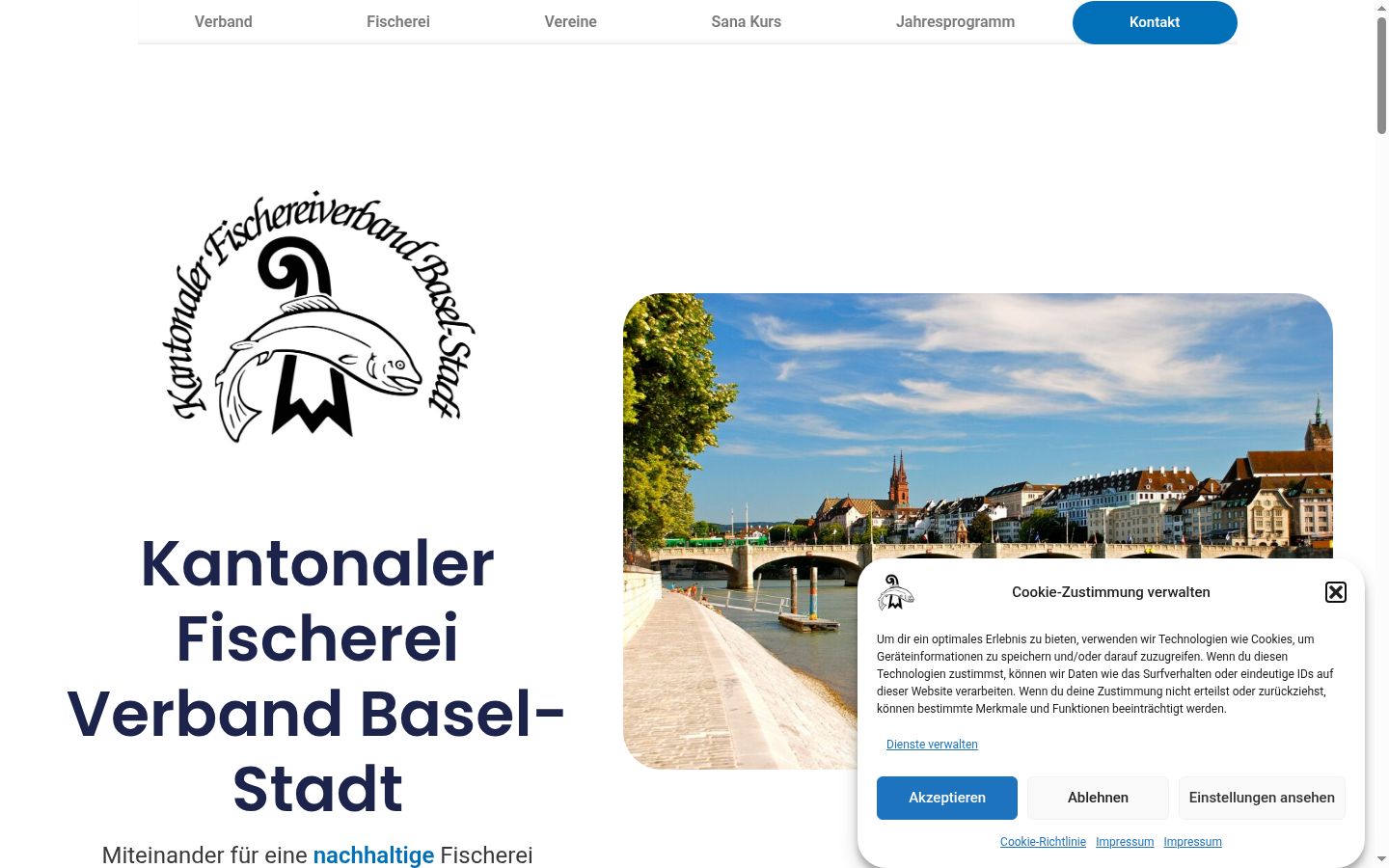 Screenshot tal-banner tal-kunsens muri qabel kwalunkwe interazzjoni