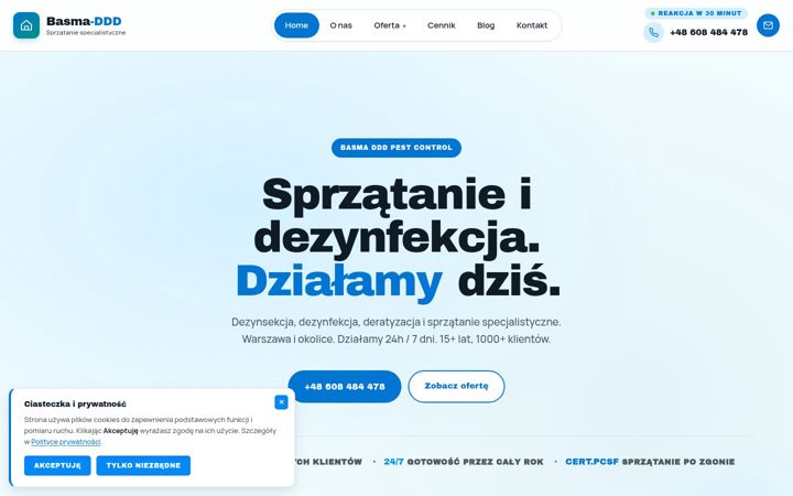 Skärmbild av basma-ddd.pl