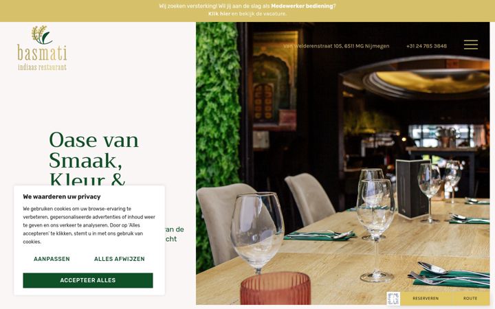 Ekrano kopija basmatinijmegen.nl