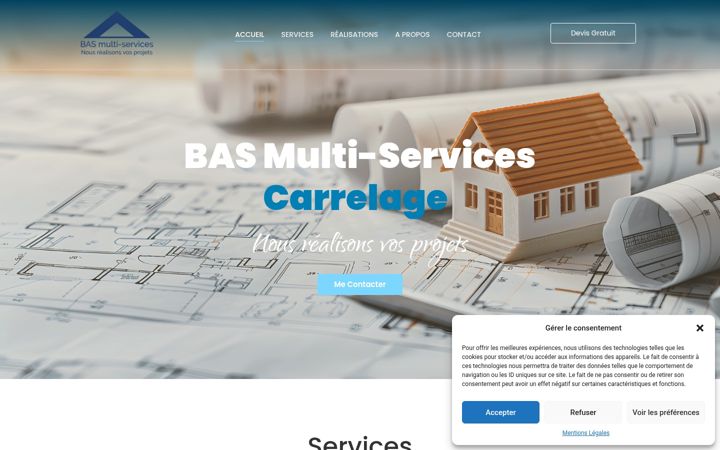 Екранна снимка на basmultiservices.fr
