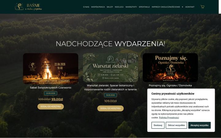 Screenshot of basniezmchuipaproci.pl