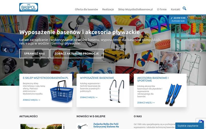 Screenshot of baspol.com.pl